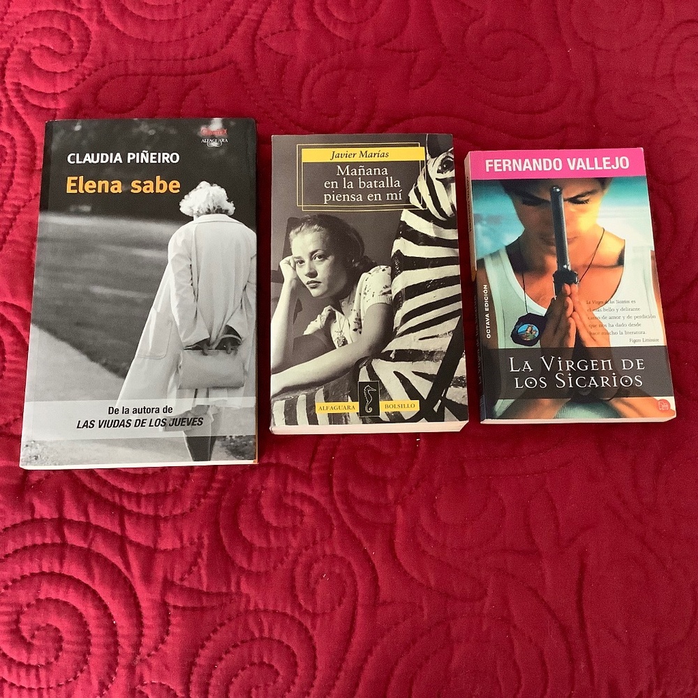 Set of 3 Books In Spanish Paperback